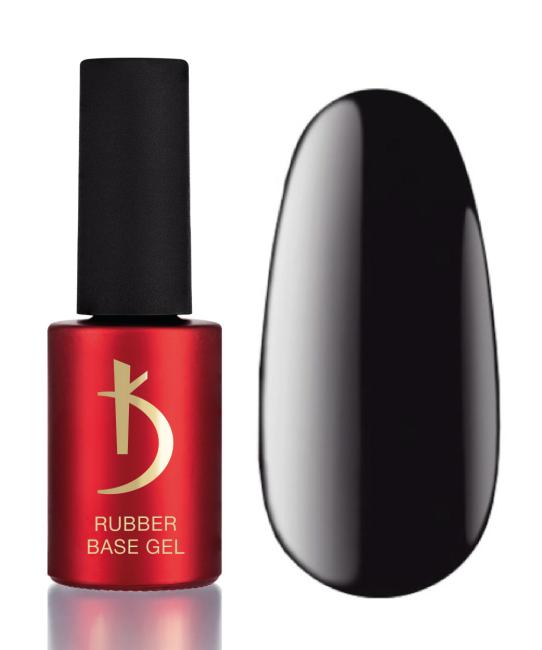 Черная каучуковая основа Rubber Base Gel Black, 7 мл